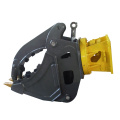 Excavator rotating grapple log grapple for small excavator clamp on bucket teeth